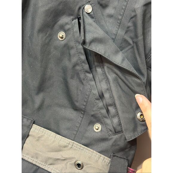 DC Snowboarding Pica-P Black Faux Fur Hooded Winter Coat Jacket Women's Small - Picture 4 of 13